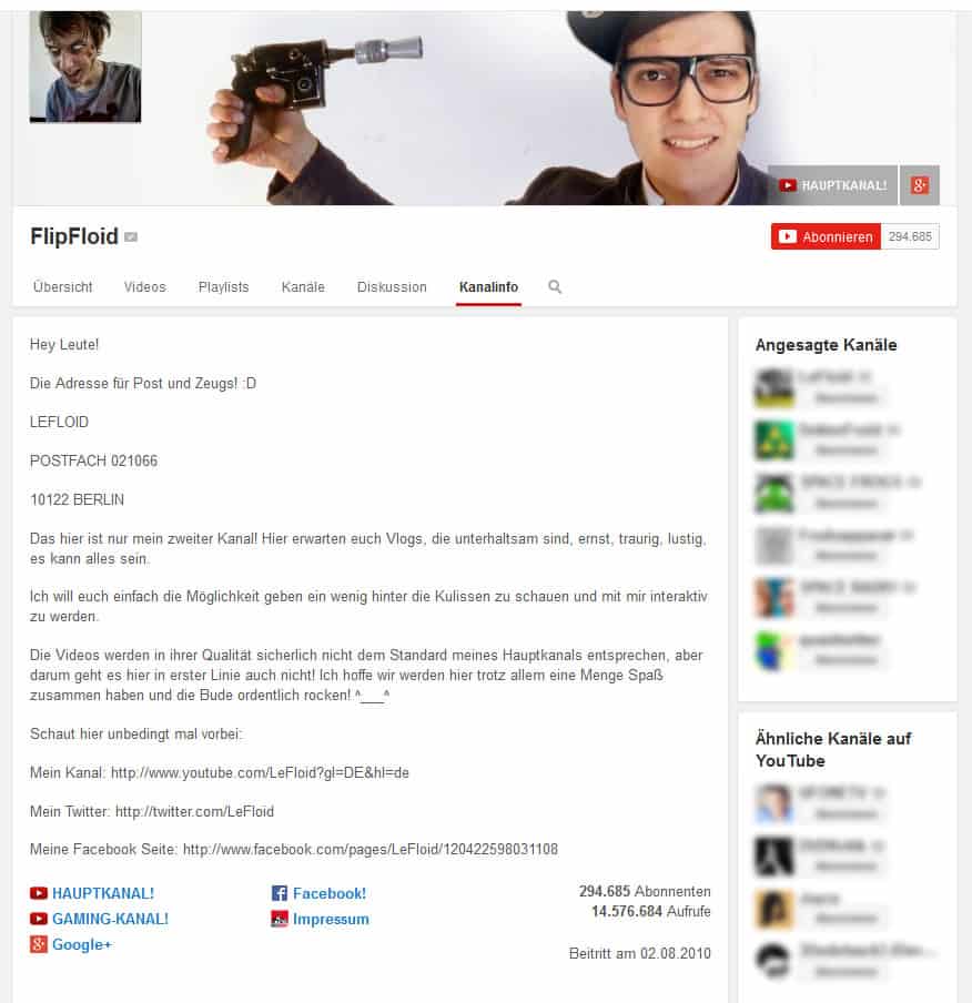 Geld verdienen mit Youtube FlipFloid