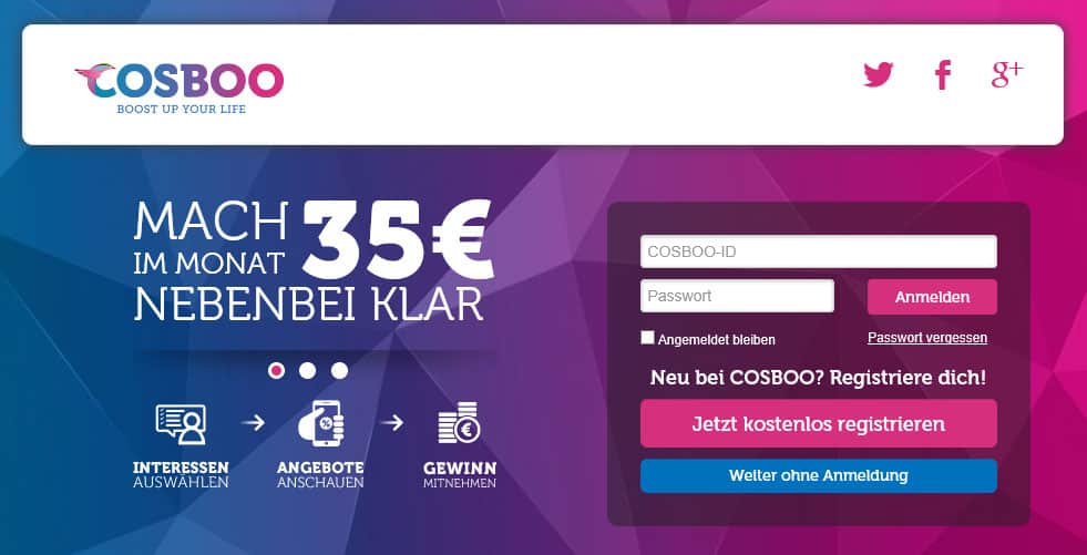 geld verdienen mit cosboo erfahrungen