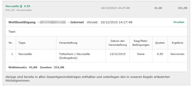 Sportwetten gewinnen