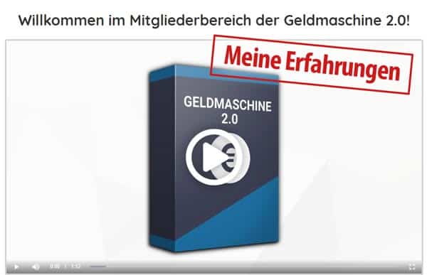 Geldmaschine 2.0 Erfahrungen