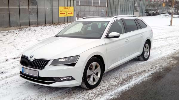 Check24 Mietagen Skoda Superb Kombi Januar 2019