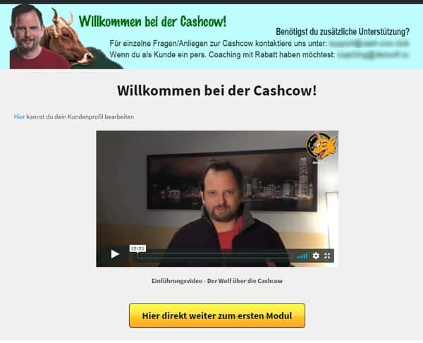 cashcow der kurs einblicke