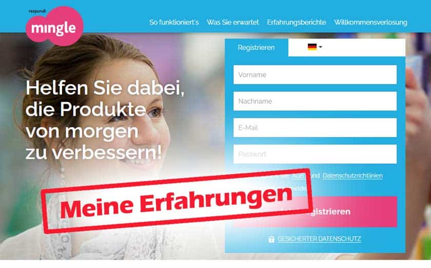 Screenshot zum Beitrag über Mingle Erfahrungen