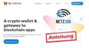 MetaMask Anleitung auf www.netzjob.eu