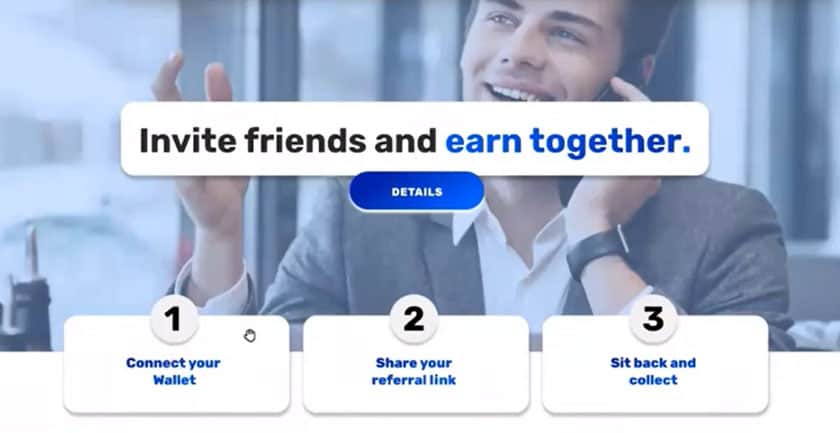 Cryptolution Referral System Screenshots