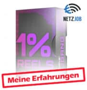 Produktbild von 1% Reels Instagram Neukundenmaschine zum Erfahrungsbericht