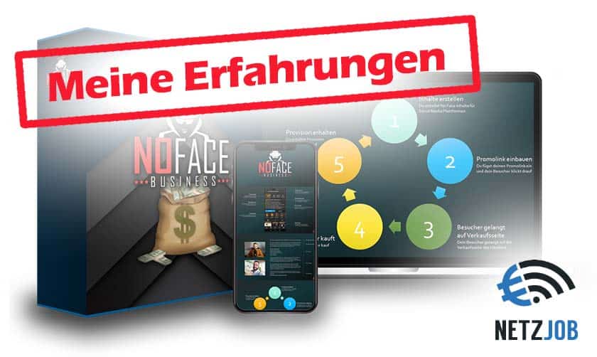 Produktbild vom No Face Business mein Erfahrungsbericht