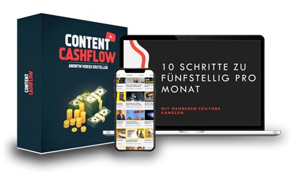 Eric Hüther Content Cashflow Produktbild