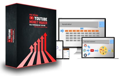 YouTube Money Maker von Eric Hüther Produktbild