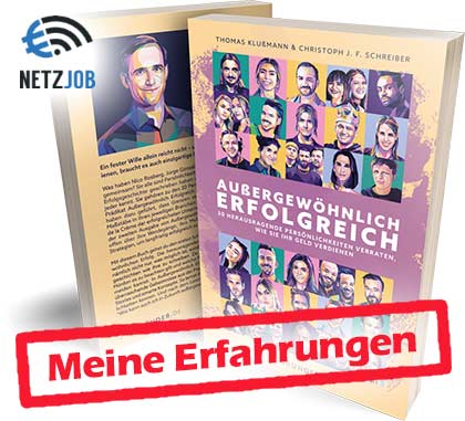 Außergewöhnlich Erfolgreich Buch Review auf meinem Blog www.netzjob.eu