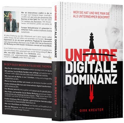 Cover zum Buch Unfaire Digitale Dominanz von Dirk Kreuter