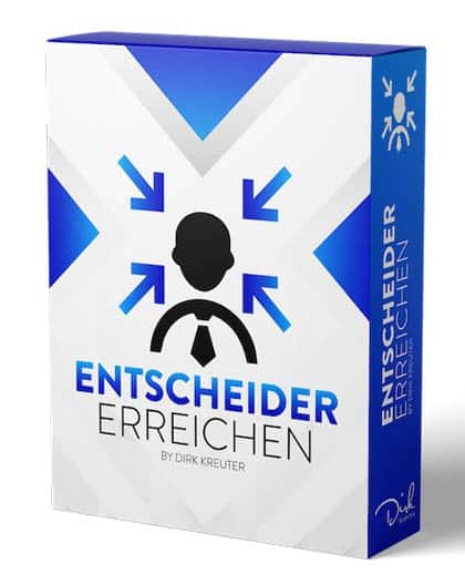 Entscheider erreichen - Online Kurs Produktbild von Dirk Kreuter