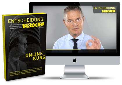 Entscheidung: Erfolg Online-Kurs von Dirk Kreuter Produktbild